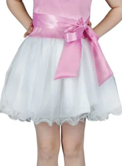 Jupe tutu fille blanche ou ivoire