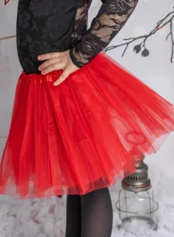 Jupe tutu fille - jupon Blanc, rose ou Rouge