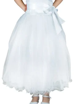 Jupe tutu long blanche ou ivoire pour fille