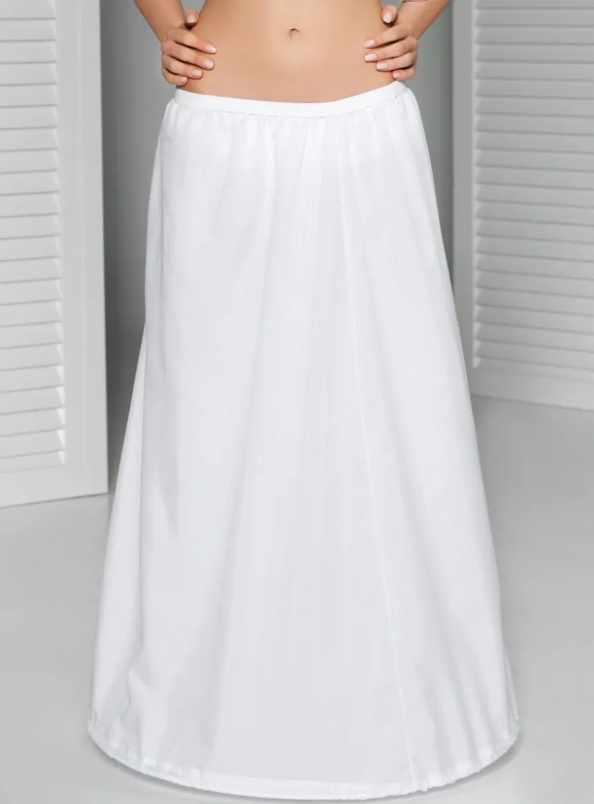 Jupon mariage coupe droite 1 cerceau circonférence 190cm