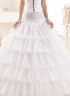 jupon robe de mariée princesse