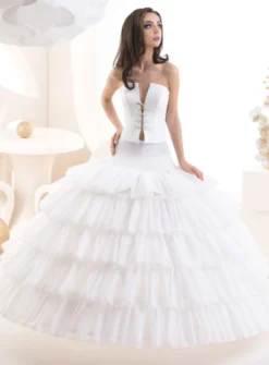 Jupon robe de mariée princesse volume