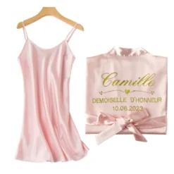 Kimono + nuisette mariage - Personnalisable