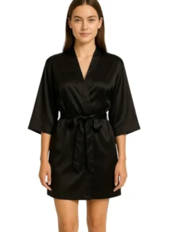 Kimono Satin pour femme personnalisable - top qualité !