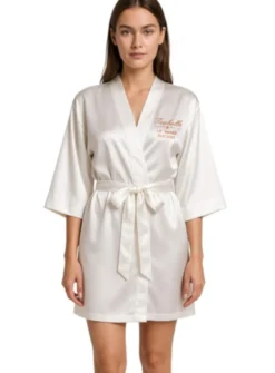 Kimono Satin pour femme personnalisable - top qualité !