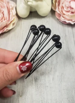 Lot de 8-10 Pics épingles à cheveux perle