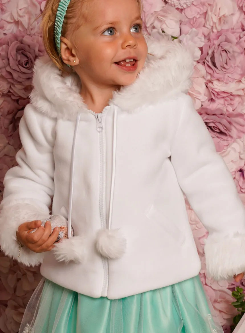 Manteau chaud bébé fille