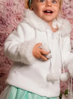 Manteau chaud bébé fille