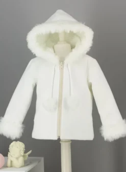 Manteau chaud bébé fille