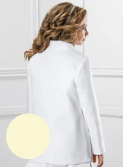 Manteau fille simple et élégant