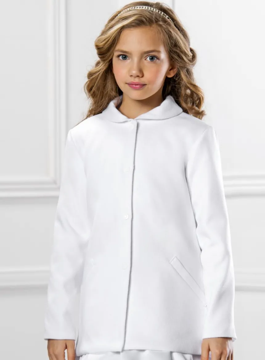 Manteau fille simple et élégant