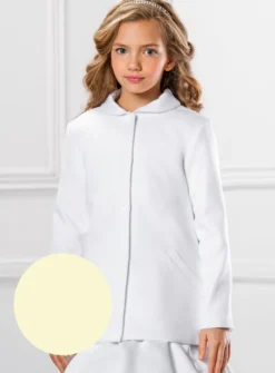 Manteau fille simple et élégant