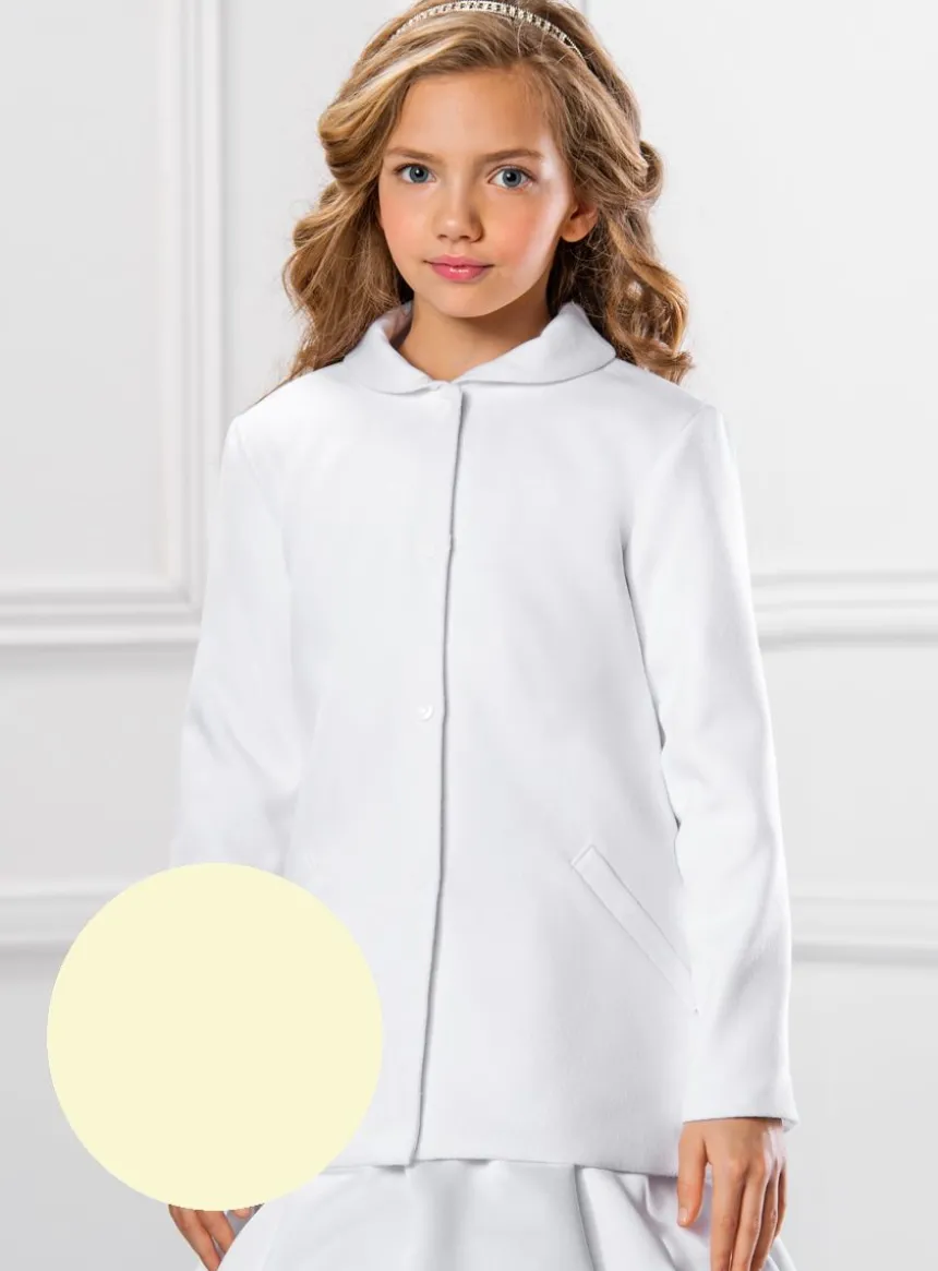 Manteau fille simple et élégant
