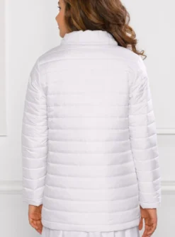 Manteau matelassé long fille