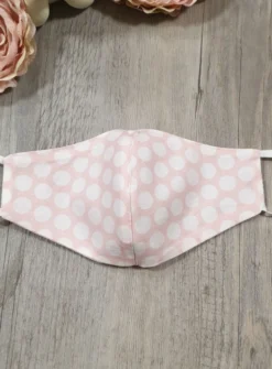Masque enfant réversible rose Rose