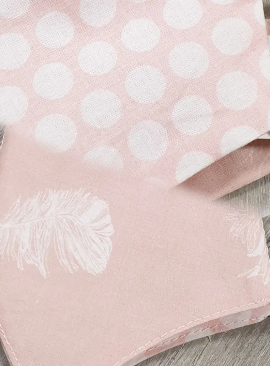 Masque enfant réversible rose Rose