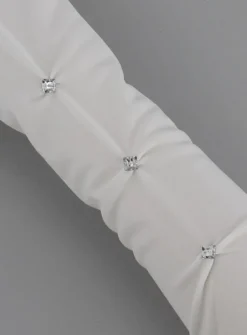 Mitaines mariage femme avec strass