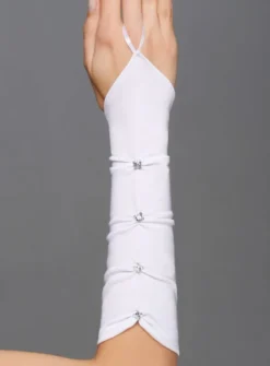 Mitaines mariage femme avec strass
