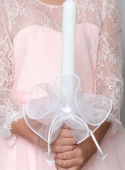 noeud de bougie Blanc