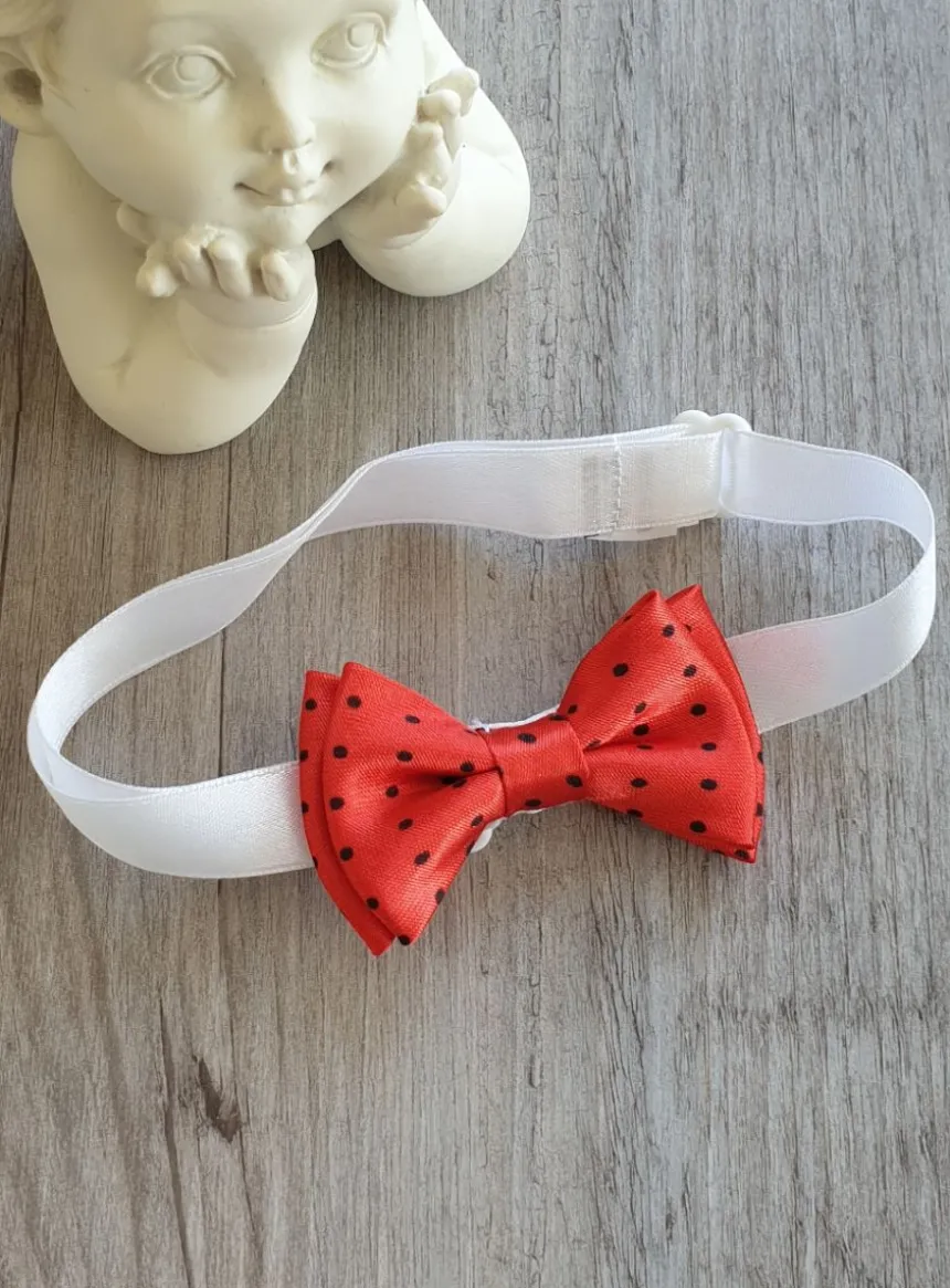Noeud papillon bébé avec petit poids
