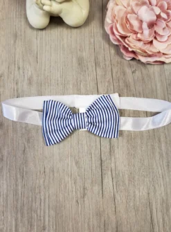 Noeud papillon bébé Johan II Bleu