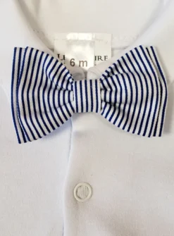 Noeud papillon bébé Johan II Bleu