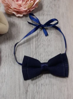 Noeud papillon enfant Mario Bleu marine