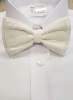 Noeud papillon lin garçon collection Noam