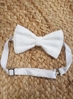 Noeud papillon lin garçon collection Noam