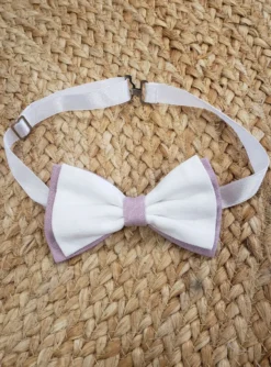 Noeud papillon lin garçon collection Noam