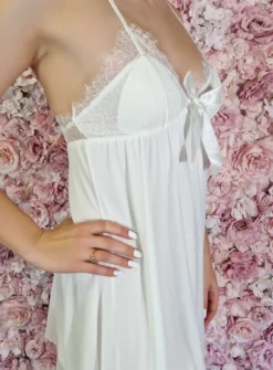 Nuisette de mariage blanche Femme