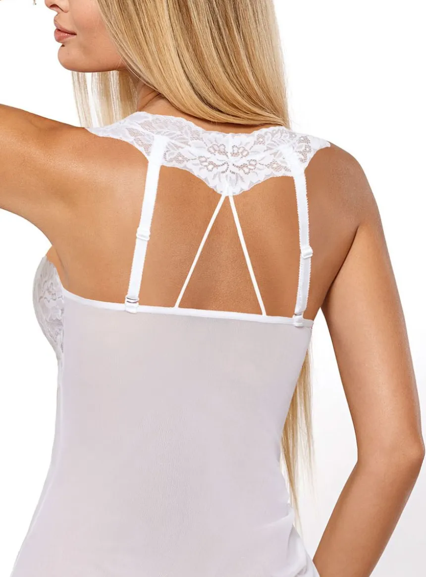 Nuisette mariage blanche dentelle Collection Katia