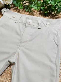 Pantalon beige garçon pour cérémonie