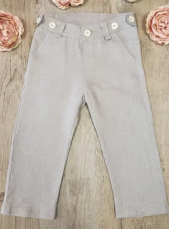 Pantalon en lin bébé et petit garçon Pierre