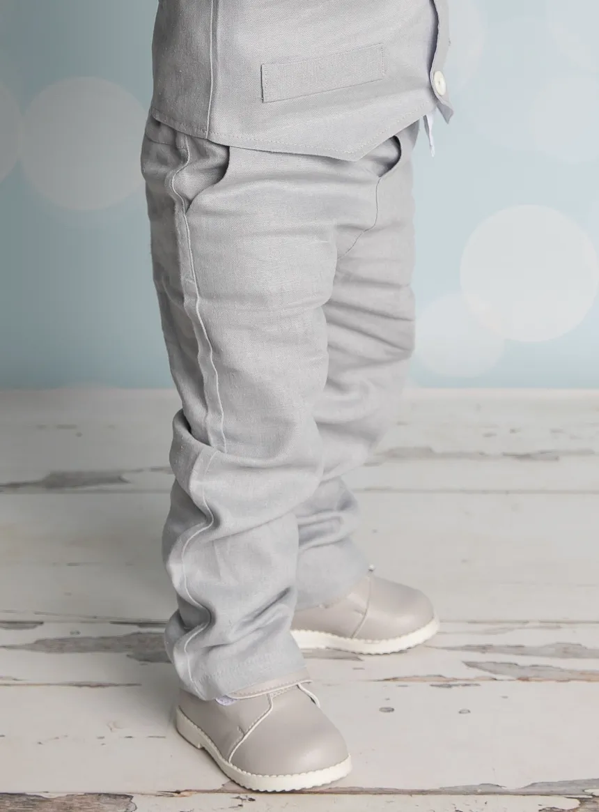 Pantalon en lin bébé et petit garçon Pierre