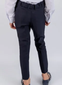 Pantalon fille bleu marine