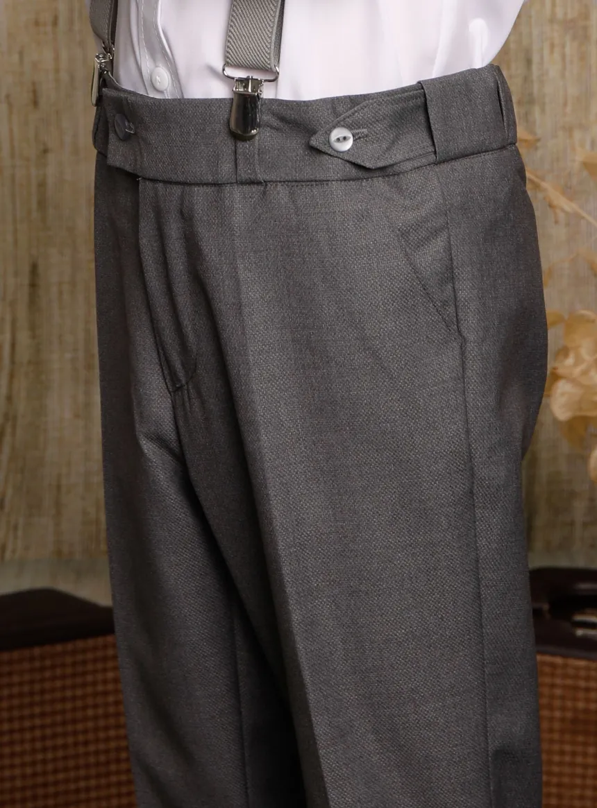 Pantalon garçon gris anthracite collection Alexander