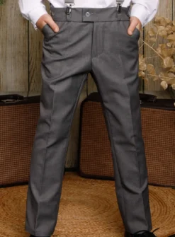 Pantalon garçon gris anthracite collection Alexander