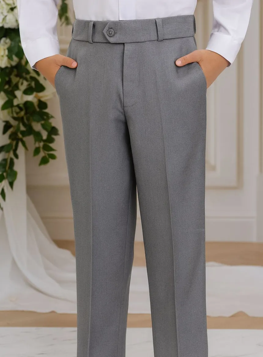 Pantalon habillé pour garçon gris Gris 12 mois