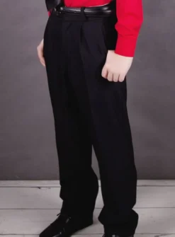 Pantalon habillé pour garçon noir