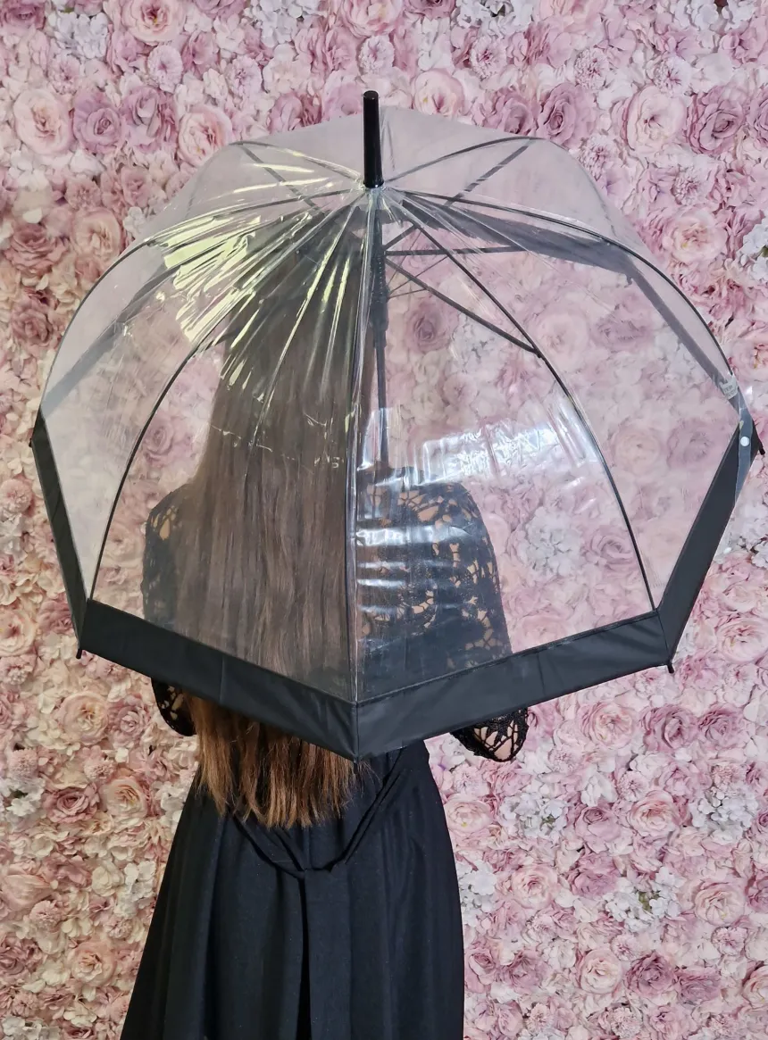 Parapluie transparent