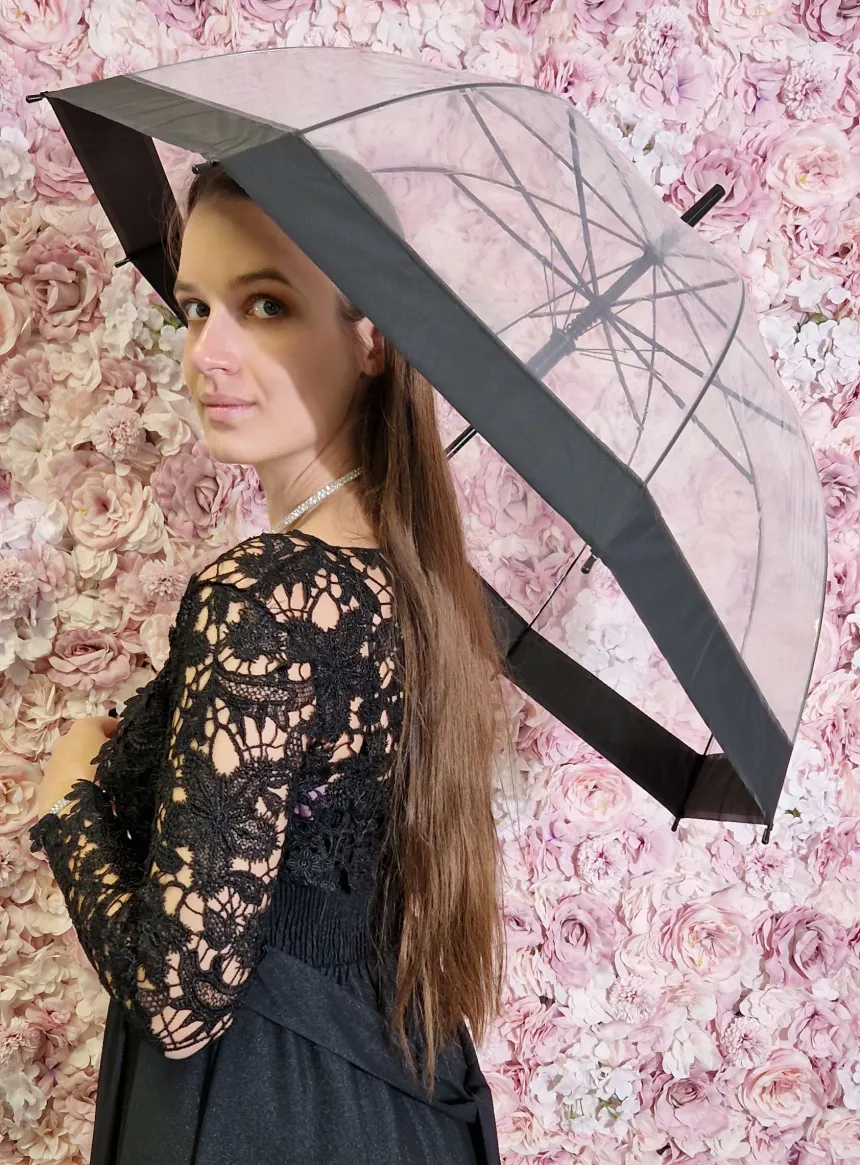 Parapluie transparent