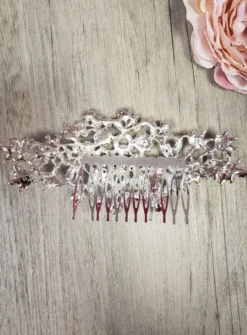 Peigne cheveux strass