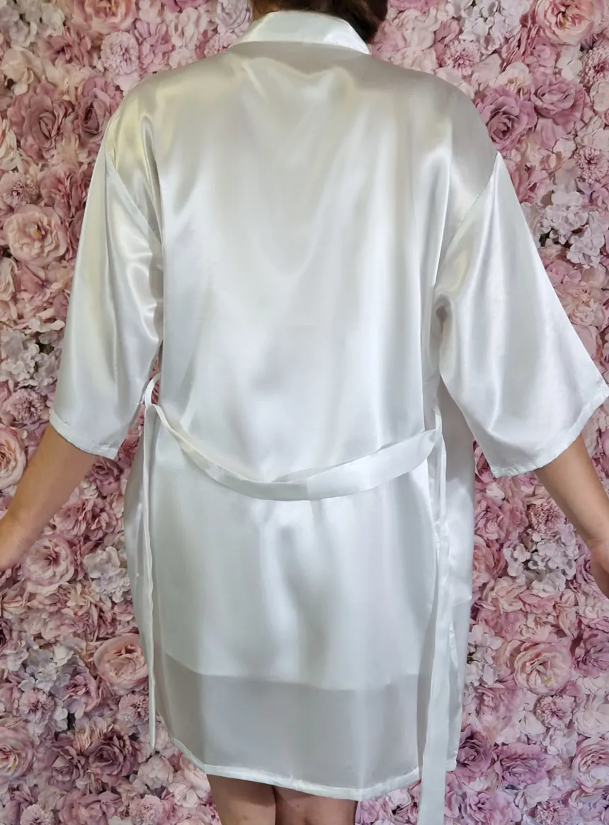 Peignoir de la mariée et de ses demoiselles d'honneur