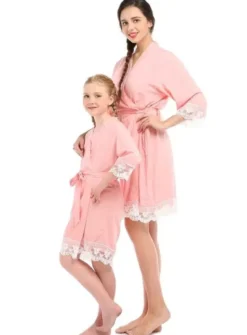 Peignoir mariage ou cérémonie pour enfant - Personnalisable