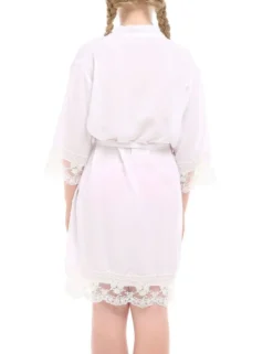 Peignoir mariage ou cérémonie pour enfant - Personnalisable
