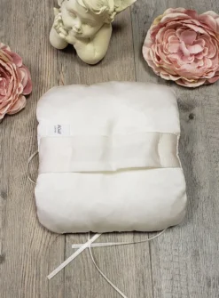 Petit coussin porte alliances dentelle Ivoire - Ecru