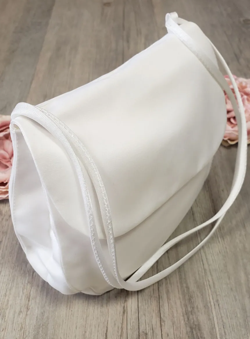 Pochette de mariage blanche ou ivoire