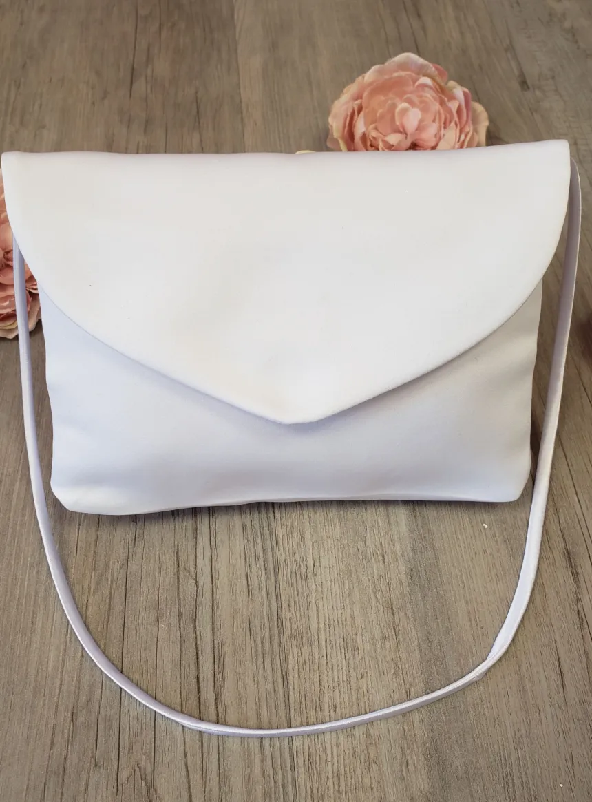 Pochette de mariage satin