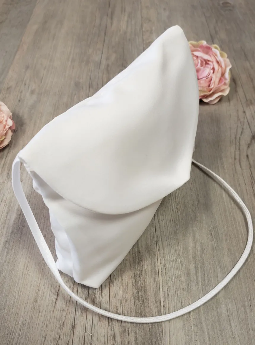 Pochette de mariage satin